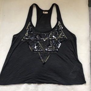 Sequin tank top!
